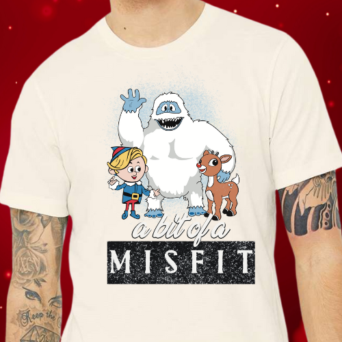 A Bit of a Misfit Adult T-Shirt