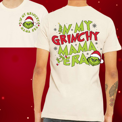 Grinchy Mama Era Adult T-Shirt