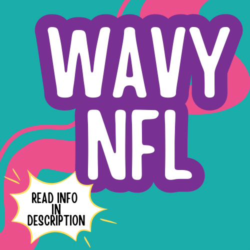 Wavy NFL SWEATSHIRT⭐️IMPORTANT INFO IN DESCRIPTION BOX⭐️