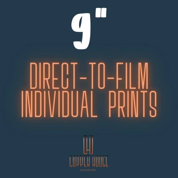 9" DTF Individual Print Thumbnail