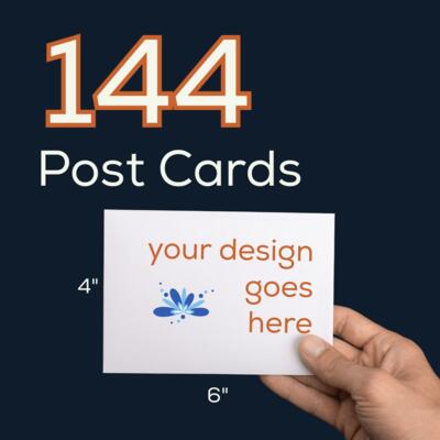 144 Double Sided Post Cards Thumbnail
