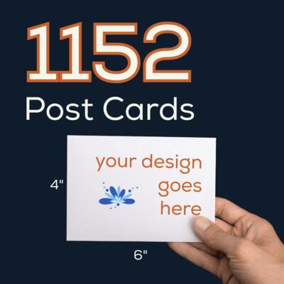 1152 Double Sided Post Cards Thumbnail