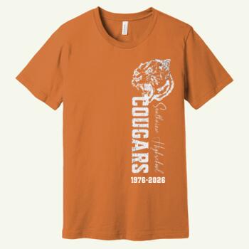 50th Anniversary Cougars Jersey T-Shirt Thumbnail